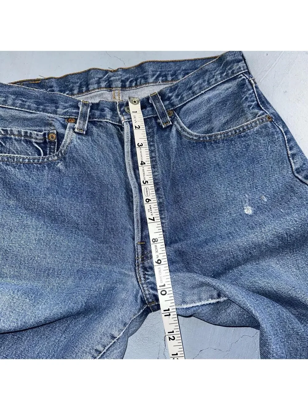 Levis 501 Vintage 80s Redline Selvedge USA XX Jeans Med Wash 32x32 Act 30x29